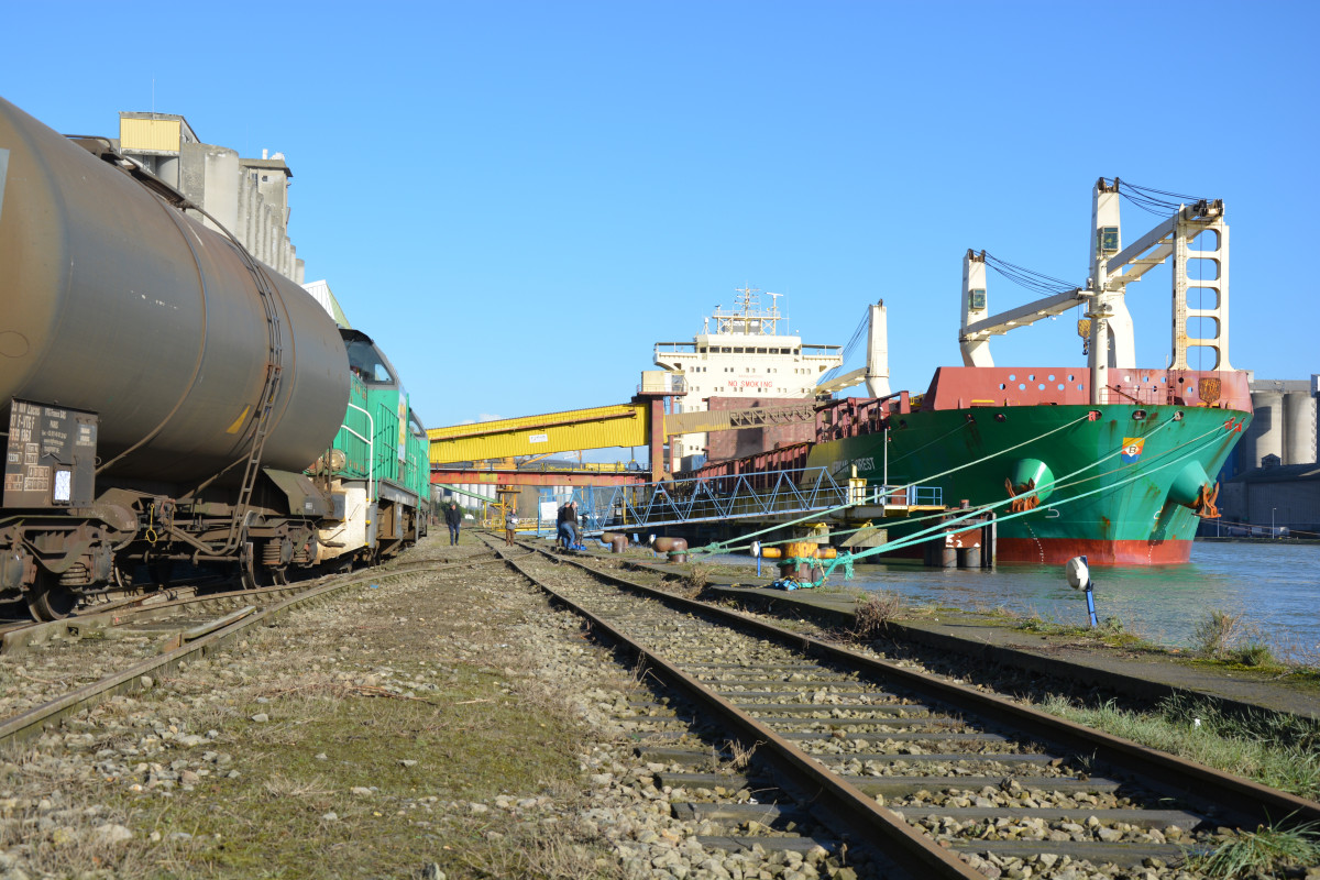 Transport des céréales, le train et le bateau @Passion Céréales